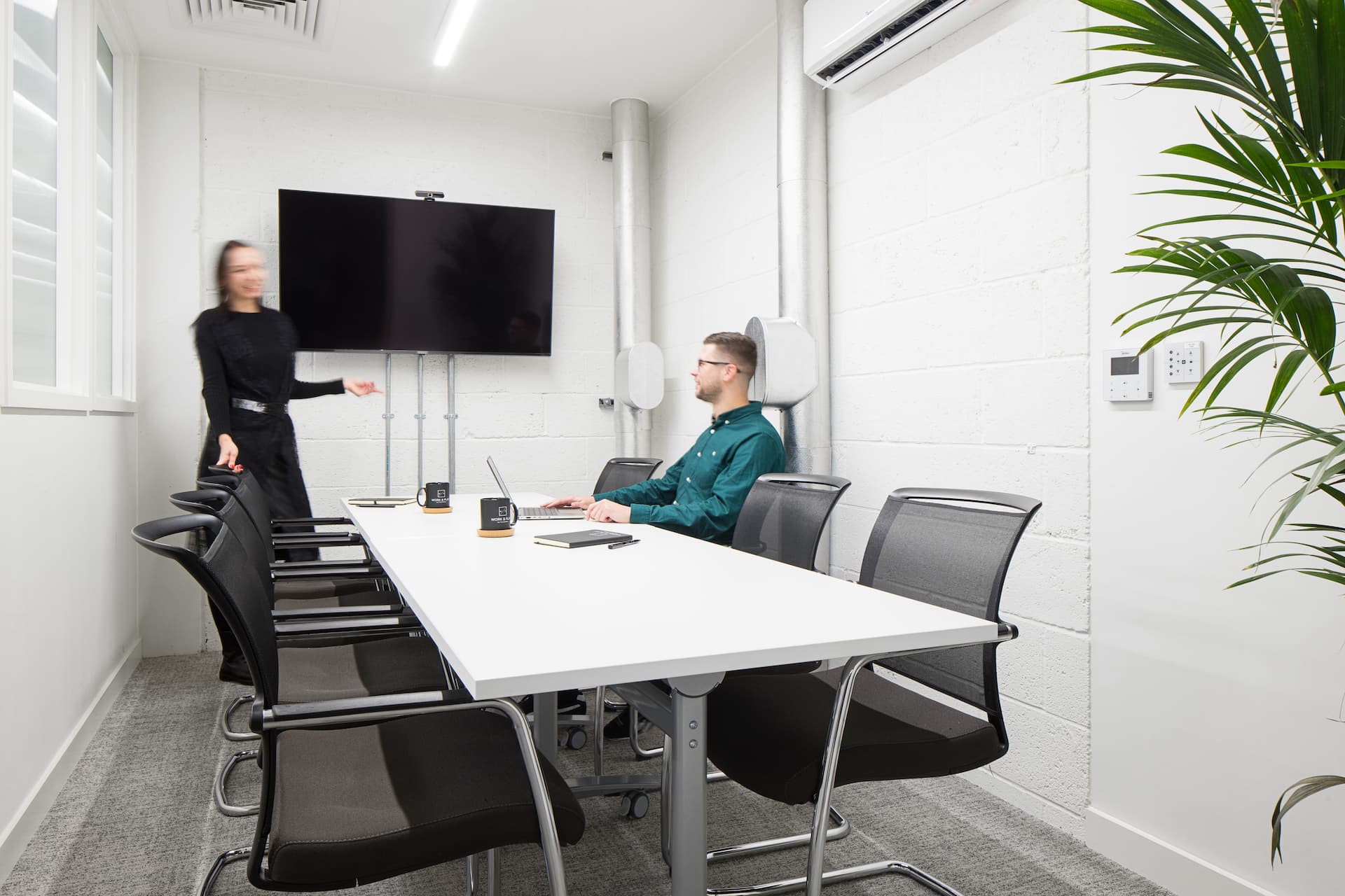 Meeting Room Work + Play Coworking Space