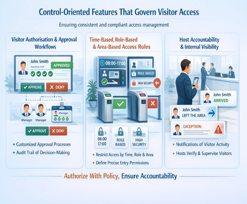 Features of Visitor Management System for Security & Control