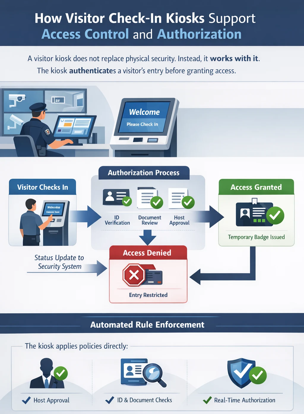 Check In System How to Choose the Right Visitor Check-In Kiosk for Your Workplace