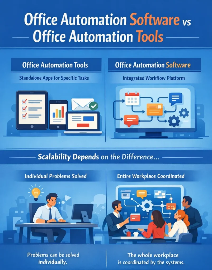 Office automation: Definition, Benefits, Tools and implementation